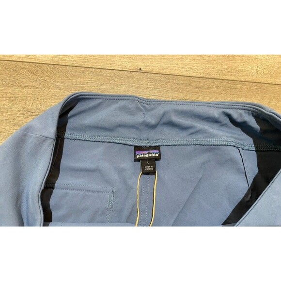 Patagonia Quandary Joggers Womens L Blue Gray Drawstring Cargo Stretch Pants New - Picture 3 of 11